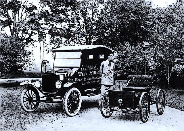 Henry Ford a model T